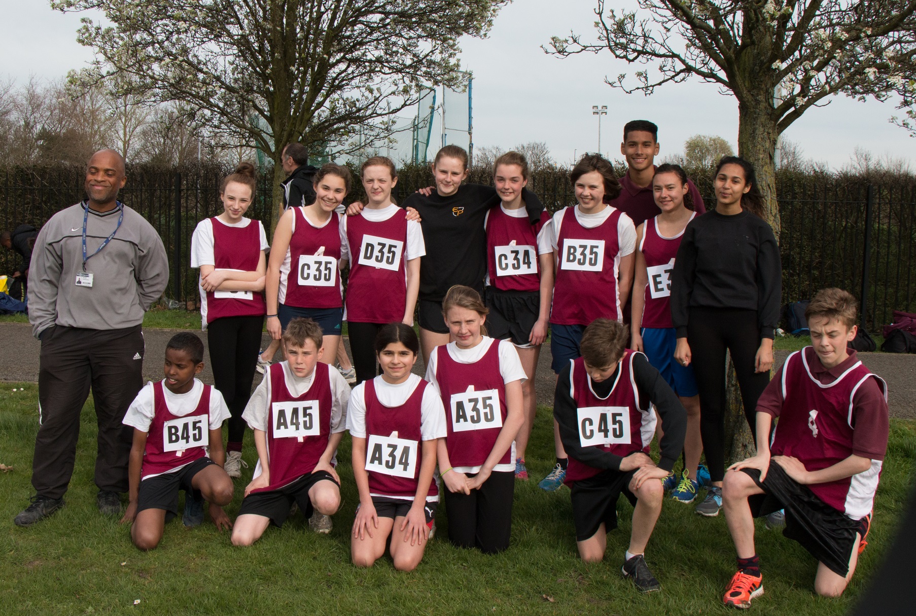 Derek Hebbes Memorial Schools Relays – Perivale Park – 19 Mar 2014
