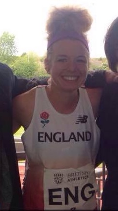 Mel Newbery wins first international vest – Loughborough – Sun 17 May 2015