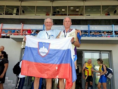 Gold again for Dennis at Balkans Masters Champs – Bulgaria – 22-24 Sep 2017