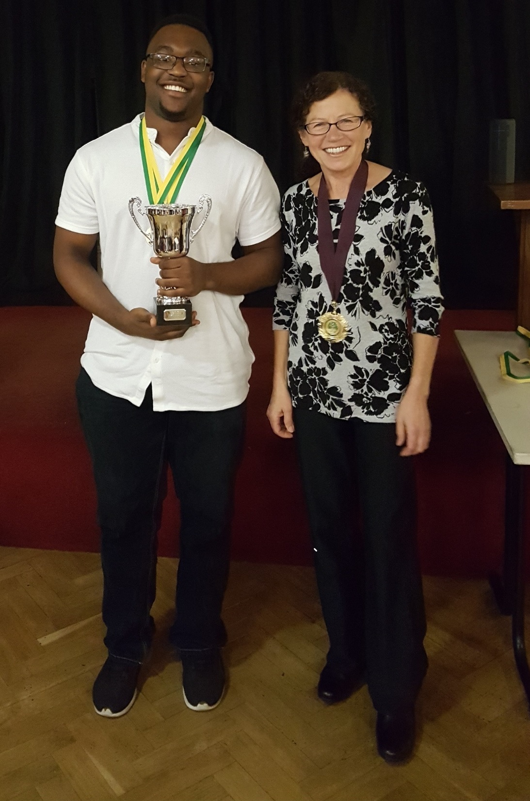 Track & field award winners 2017