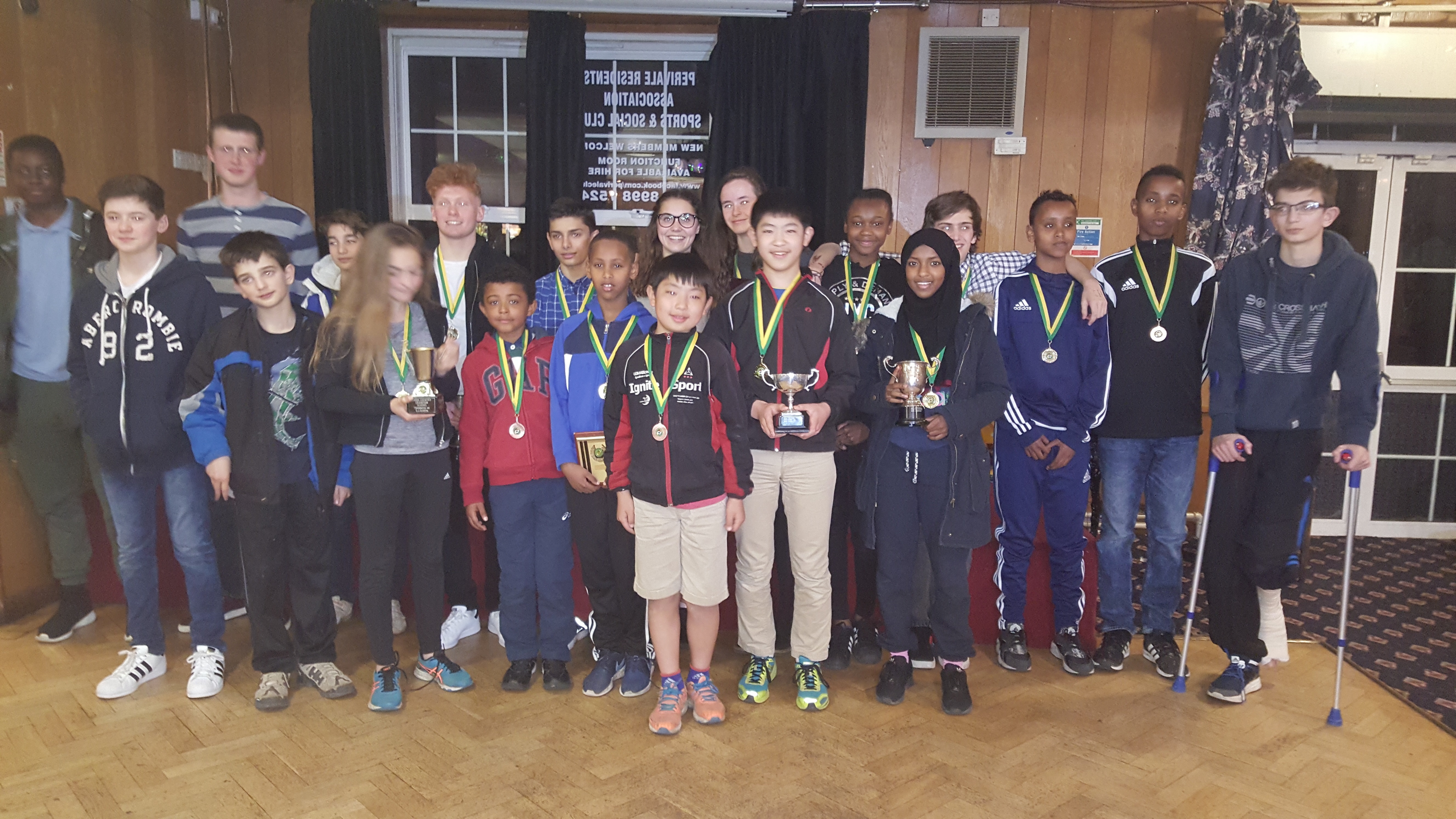 Track & Field Awards 2017 – Perivale – Fri 20 Oct 2017