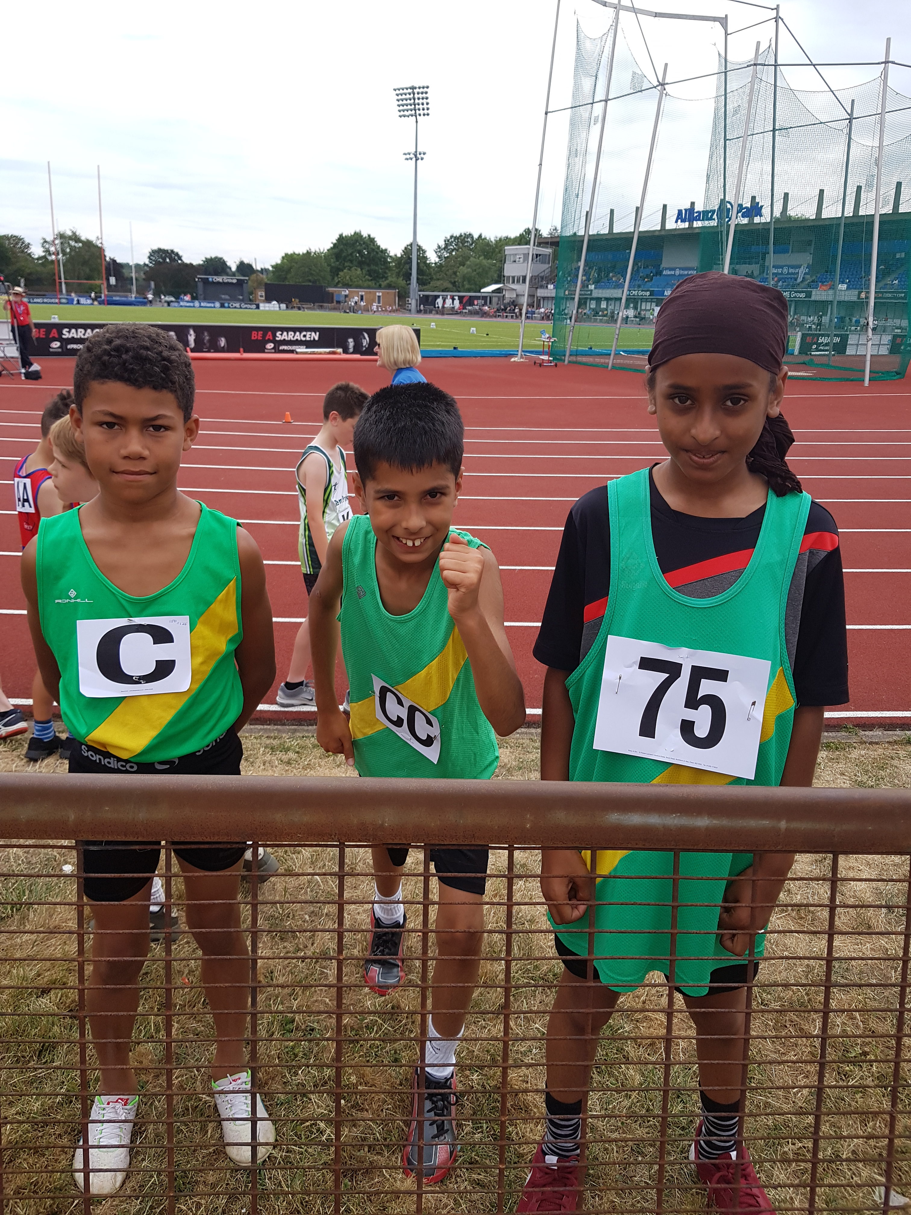 Middlesex Young Athletes League – Allianz Park – Sun 22 Jul 2018