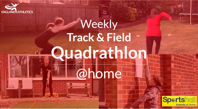 England Athletics Weekly Quadrathlon @home