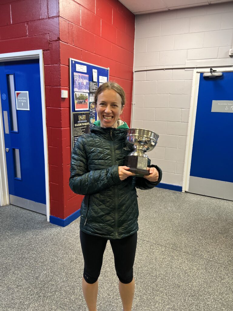 Shona with the President's Trophy