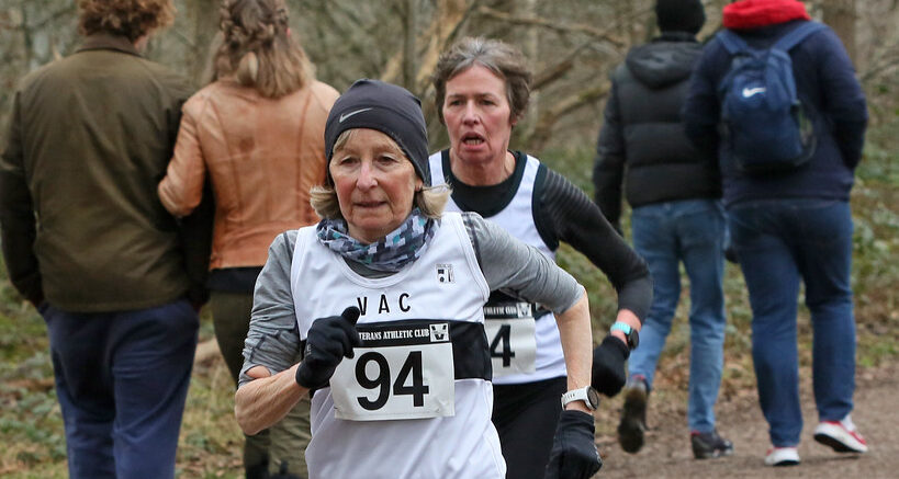 Lynn Wilson Triumphs at the Veterans Athletic Club Cross Country Championships