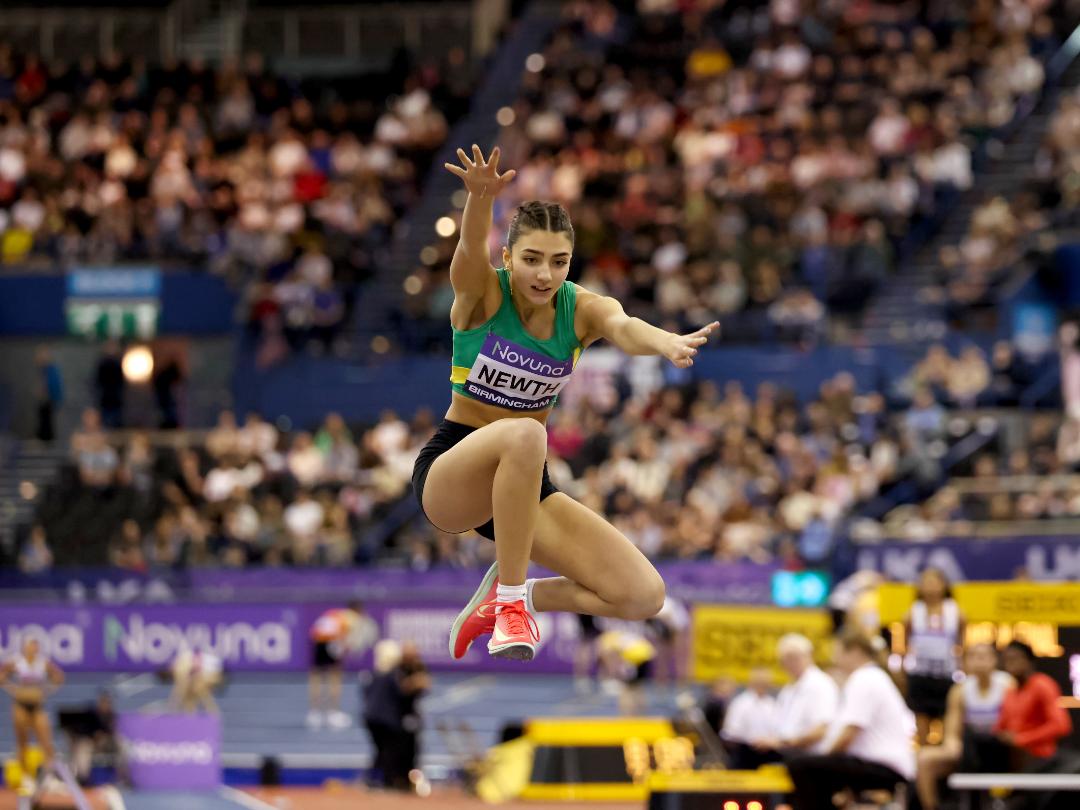Leila Newth Wins First Senior Medal at British Indoor Championships