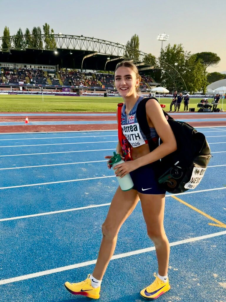Leila Newth Soars to New British Record in European U18 Final
